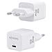 ASCH-30W1P035-W Caricabatterie per dispositivi mobili Universale Bianco AC Ricarica rapida Interno - Foto miniatura 2