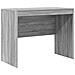 Scrivania moderna Grigio sonoma MDF, Impiallacciatura - Foto miniatura 1
