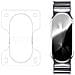 Protezione Schermo In Vetro Temperato Trasparente Compatibile Con Xiaomi Band 7/8/9 Con Applicatore - Foto miniatura 3