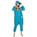 Pigiama Da Donna Costume Kigurumi Onesie Travestimento Mostro Dei Biscotti 165-175 L - Foto miniatura 8