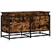 Contenitore con Coperchio Rovere Fumo 100x40x51,5cm Truciolato - Foto miniatura 1