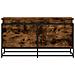 Contenitore con Coperchio Rovere Fumo 100x40x51,5cm Truciolato - Foto miniatura 4