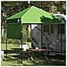 Tenda Aggiuntiva Pop-Up Verde 200 x 200 cm Tessuto - Foto miniatura 2