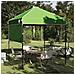 Tenda Aggiuntiva Pop-Up Verde 200 x 200 cm Tessuto - Foto miniatura 3