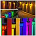 Lampada Da Parete Solare Retro A Stella Singola: Illuminazione Calda E Rgb Per Decorazioni Da Giardino - Foto miniatura 4