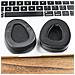 2 Cuscinetti Auricolari Di Ricambio Con Gel Raffreddante Compatibili Con Cuffie Blueparrott B650xt S650xt - Foto miniatura 5