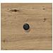 Tavolo consolle Rovere artigianale 75 x 34,5 x 75 cm - Foto miniatura 9