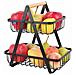 E-8084 Cesto per frutta e verdura a più livelli - Foto miniatura 2