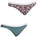 Confezione Da 2 Mini Coquettes Slip In Cotone 1032362 Da Donna - Foto miniatura 1