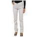 Pantaloni Lunghi Donna In Tessuto Stretch Vestibilità Regolare 6y5j18-5n0rz - Foto miniatura 1