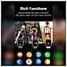 Smartwatch Multifunzione Con Monitoraggio Della Salute E Chiamate Bluetooth White+black - Foto miniatura 5