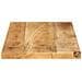 Piano per Tavolo 50x40x3,8 cm Rettangolare Legno Mango Grezzo - Foto miniatura 4