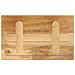 Piano per Tavolo 50x40x3,8 cm Rettangolare Legno Mango Grezzo - Foto miniatura 5
