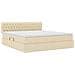 Letto con contenitore e materasso Crema 160 x 200 cm - Foto miniatura 5