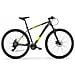 Bici In Alluminio Da Uomo Misura 29 Mountain Bike Kayman Mtb Ltwoo 9v Forcella Ammortizzata Freni A Disco Meccanici - 47 Titanio Giallo Fluo Opaco - Foto miniatura 1