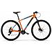 Bici In Alluminio Da Uomo Misura 29 Mountain Bike Kayman Mtb Ltwoo 9v Forcella Ammortizzata Freni A Disco Meccanici - 47 Titanio Giallo Fluo Opaco - Foto miniatura 3