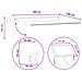 Cornice per Tenda Manuale con LED Sabbia 3 x 2,5 m - Foto miniatura 8
