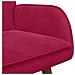 Sofa a Due Posti Rosso vino 115 x 61 x 87 cm Velluto - Foto miniatura 7