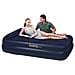 Materasso Airbed Pompa Elettrica, Floccato, Pvc 203x163x46 Cm - Foto miniatura 2