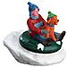 Bimbo E Cane Su Slittino - Tubing Buddies - Foto miniatura 3