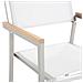 Sedie Da Giardino Bianca In Acciaio Inossidabile Set Di 6 Pz Grosseto - Foto miniatura 14
