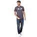 T-shirt O-bold Ellipse Blackout Heather (xl, Nero) - Foto miniatura 3