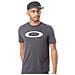 T-shirt O-bold Ellipse Blackout Heather (xl, Nero) - Foto miniatura 1
