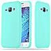 Custodia Compatibile Con Samsung Galaxy J1 2015 In Candy Blu - Coperchio Protettivo In Silicone Tpu Flessibile - Foto miniatura 1