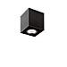 Plafoniera Mood Pl1 D09 Square Colore Nero - Foto miniatura 1
