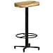 Sgabelli Da Bar 2 Pz 76 Cm In Legno Massello Di Mango - Foto miniatura 2