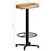 Sgabelli Da Bar 2 Pz 76 Cm In Legno Massello Di Mango - Foto miniatura 6