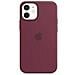 Silicon Case With Magsafe For Iphone 12 Mini Plum - Foto miniatura 1