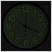 Orologio da Parete Luminoso Nero 30 cm - Foto miniatura 3