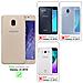 Custodia Compatibile Con Samsung Galaxy J3 2018 In Candy Blu - Coperchio Protettivo In Silicone Tpu Flessibile - Foto miniatura 2