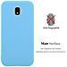 Custodia Compatibile Con Samsung Galaxy J3 2018 In Candy Blu - Coperchio Protettivo In Silicone Tpu Flessibile - Foto miniatura 3