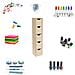 Contenitore Sciocchezze, 5 Cassetti, Legno, 60x13x12 Cm, - Foto miniatura 4