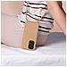 Cover Semirigida Per Samsung Galaxy A53 5g Cordino Nylon 80 Cm Rose Gold - Foto miniatura 3
