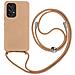 Cover Semirigida Per Samsung Galaxy A53 5g Cordino Nylon 80 Cm Rose Gold - Foto miniatura 1