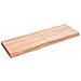 Piano Bagno Marrone 120x40x (2-6) cm Legno Massello Trattato - Foto miniatura 1