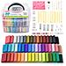 Argilla Polimerica, 50 Colori Argilla Da Modellare, Cottura Al Forno, Kit Di Argilla Creativa Con 19 Strumenti Di Argilla E 10 Tipi Di Accessori, Non Tossico, Non Appiccicoso, Ideale Regalo Di Argilla Artigianale Fai-da-te Per Bambini Adulti - Foto miniatura 1