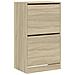 Scarpiera 2 Cassetti Ribaltabili Rovere Sonoma 60x42x108 Cm - Foto miniatura 2