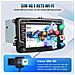 Autoradio 2 Din 4g+64gb Con 4g Sim Android 13 Carplay Android Auto Per Vw Volkswagen Golf 5 6 Polo Passat Skoda Seat Tiguan, 7 Pollici Car Radio Cd Bluetooth Sd Gps Comandi Al Volante - Foto miniatura 4