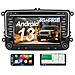 Autoradio 2 Din 4g+64gb Con 4g Sim Android 13 Carplay Android Auto Per Vw Volkswagen Golf 5 6 Polo Passat Skoda Seat Tiguan, 7 Pollici Car Radio Cd Bluetooth Sd Gps Comandi Al Volante - Foto miniatura 1
