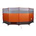 Frangivento Da Campeggio Arancione 366x152x152 Cm Impermeabile - Foto miniatura 5