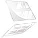 Cover Crystal Polybag Per Macbook Pro 16 Pollici 2021/23 M1/m2/m3, Trasparente - Foto miniatura 5