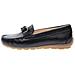Alabama Mocasins Mocassino Pelle Scarpe Donna Blu Eu 37, 12-19201-02 - Foto miniatura 3