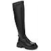 Black Casual Closed Warm Boots Stivaletti Sintetico E Tessile Scarpe Donna Nero Eu 36, 938024/02-01 - Foto miniatura 1