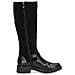 Black Casual Closed Boots Stivali Pelle Scarpe Donna Nero Eu 36, 9-25504-43-019 - Foto miniatura 3