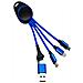 Portachiavi Led 5 In 1 Con Cavo Dati Blue - Foto miniatura 2