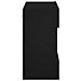 Mobile TV a Parete con Luci LED Nero 58,5x30x60,5 cm - Foto miniatura 10